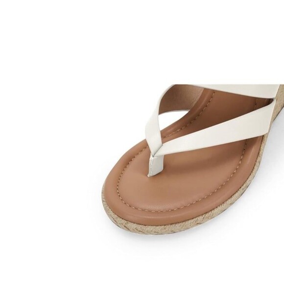 Coutgo women’s wedge sandals NWT size 7.5 sturdy, stylish slip-ons and durable - Picture 6 of 6
